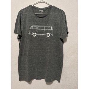 Marine Layer Bus Graphic Tee Gray Size M